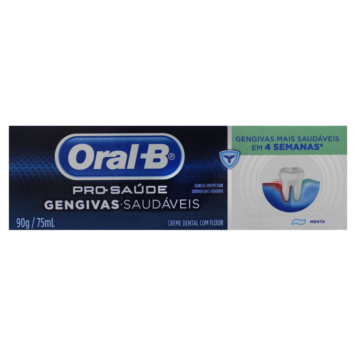 Creme Dental Com Flúor Original Oral B Pro Gengiva Caixa 90g