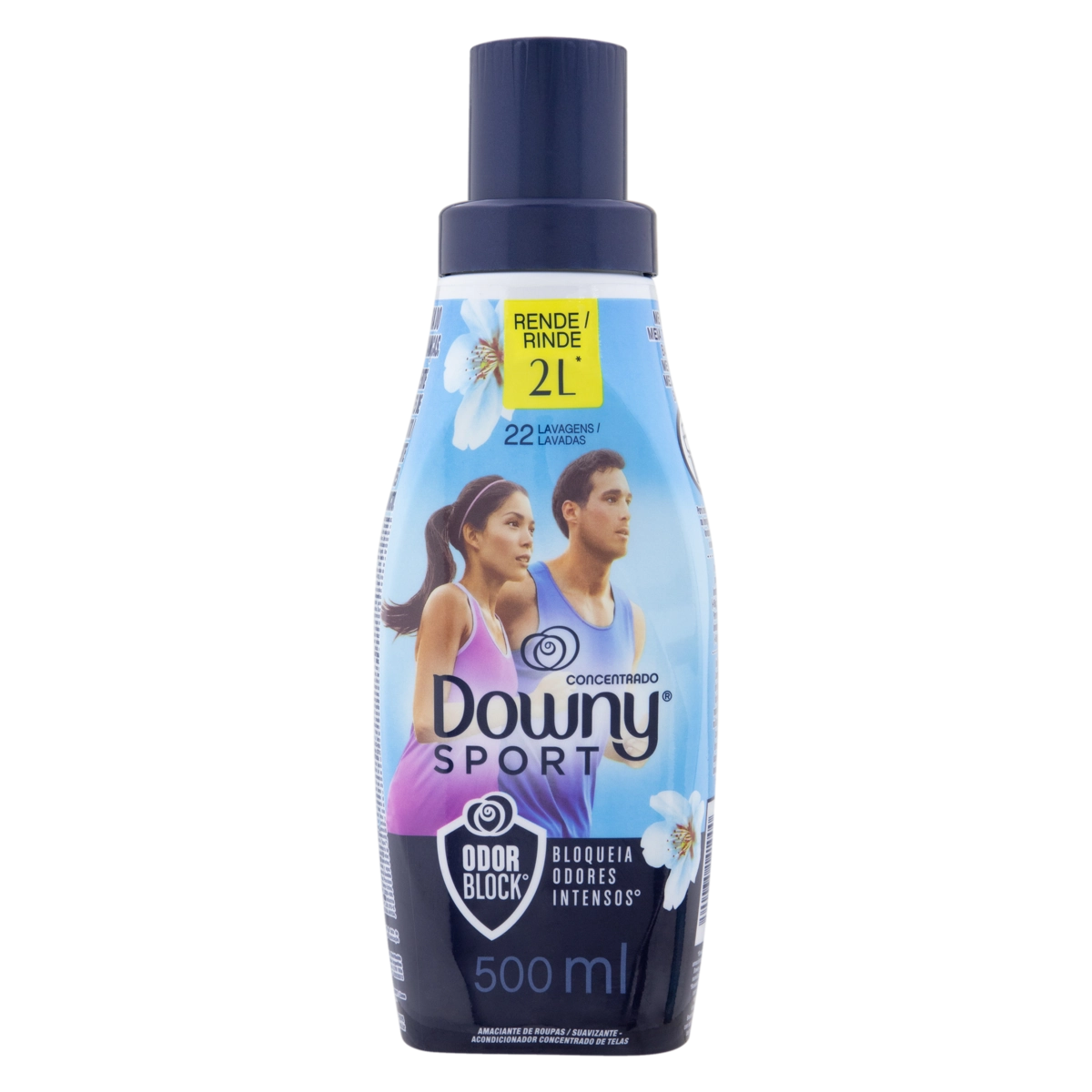 Amaciante De Roupa Concentrado Downy Sport Frasco 500ml