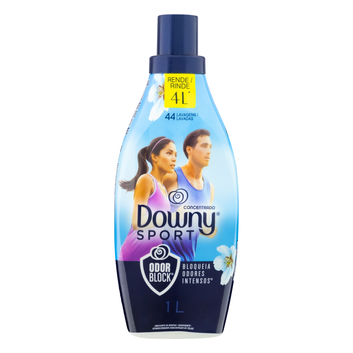 Amaciante De Roupa Concentrado Downy Sport Frasco 1l