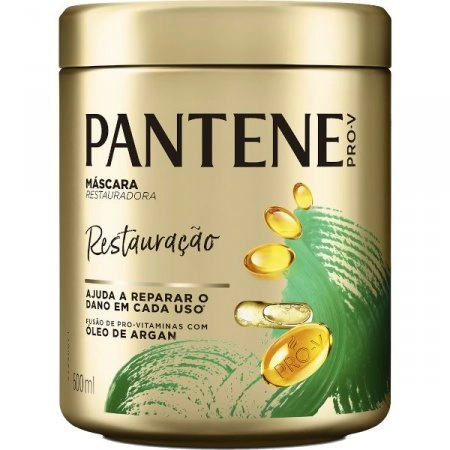 Máscara De Tratamento Pantene Restauração Pote 600ml