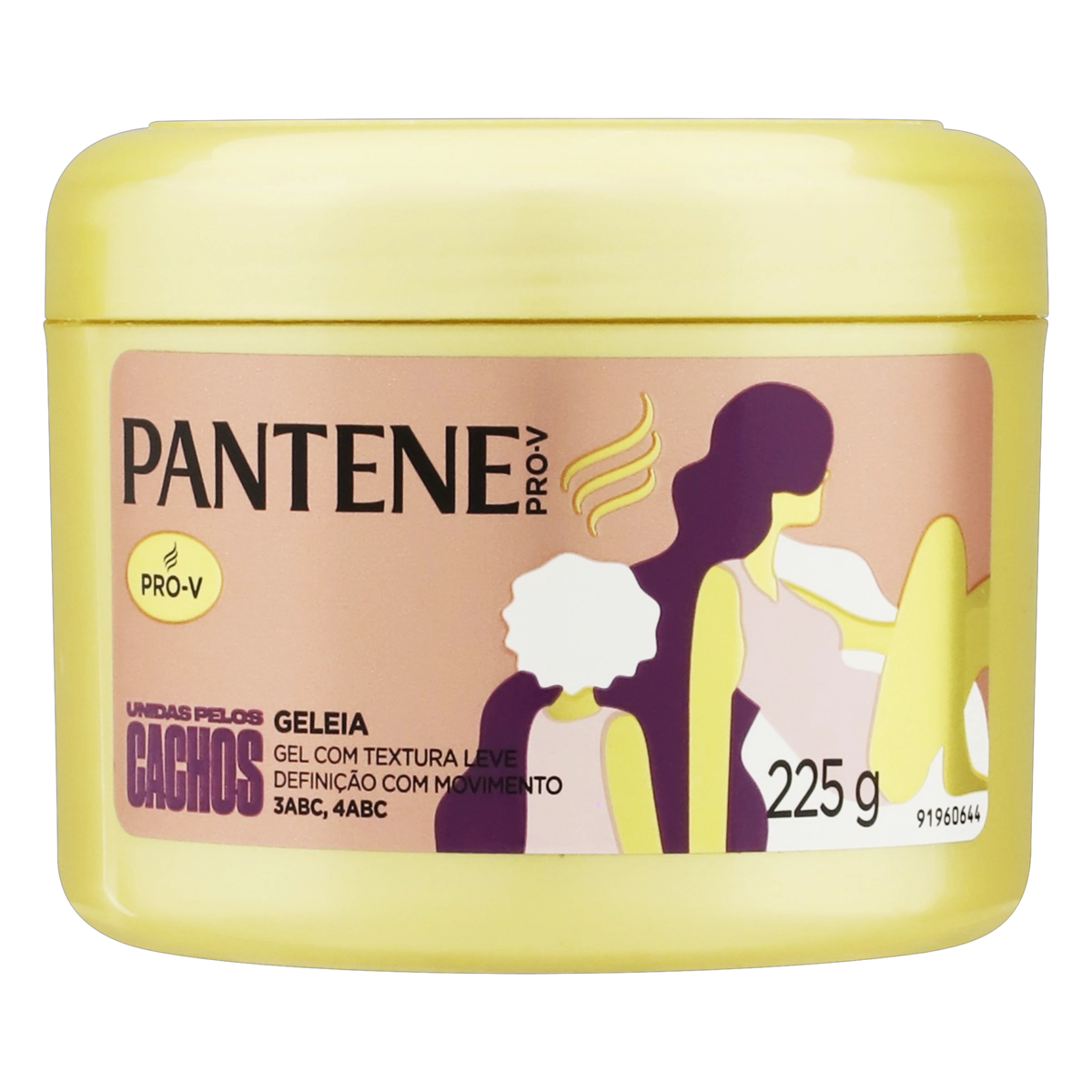 Geleia Pantene Unidas Pelos Cachos Pote 225g