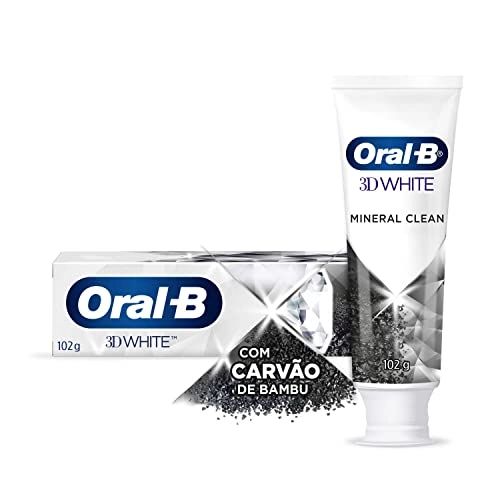 Creme Dental Mineral Clean Fresh Mint Oral B 3d White Caixa 102g