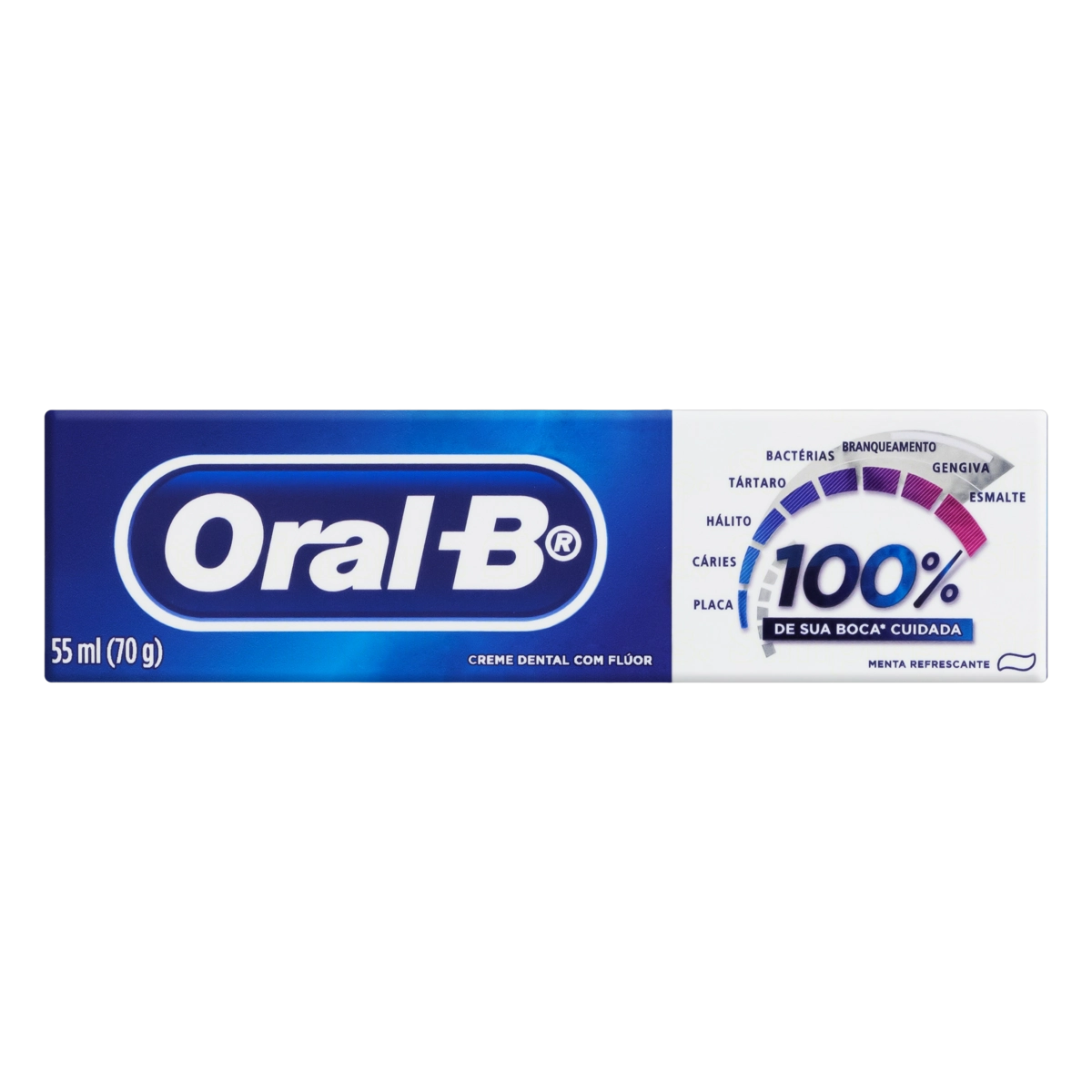 Creme Dental Menta Refrescante Oral B 100 Caixa 70g
