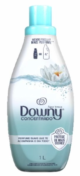 Amaciante De Roupa Concentrado água Fresca Downy Frasco 1l