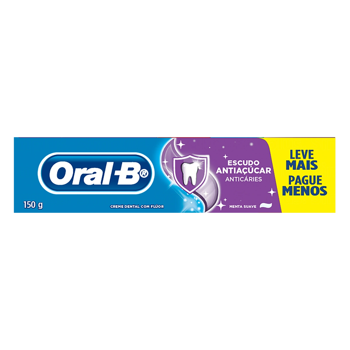 Creme Dental Menta Suave Oral B Caixa 150g Leve Mais Pague Menos