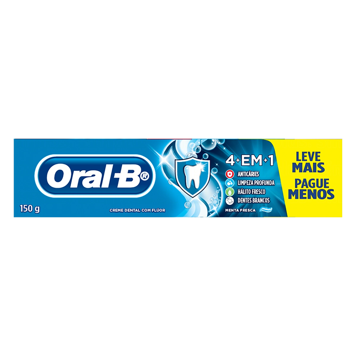 Creme Dental Menta Fresca Oral B Caixa 150g Leve Mais Pague Menos