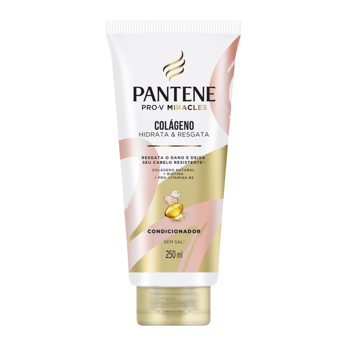 Condicionador Pantene Colágeno Hidrata Resgata Bisnaga 250ml