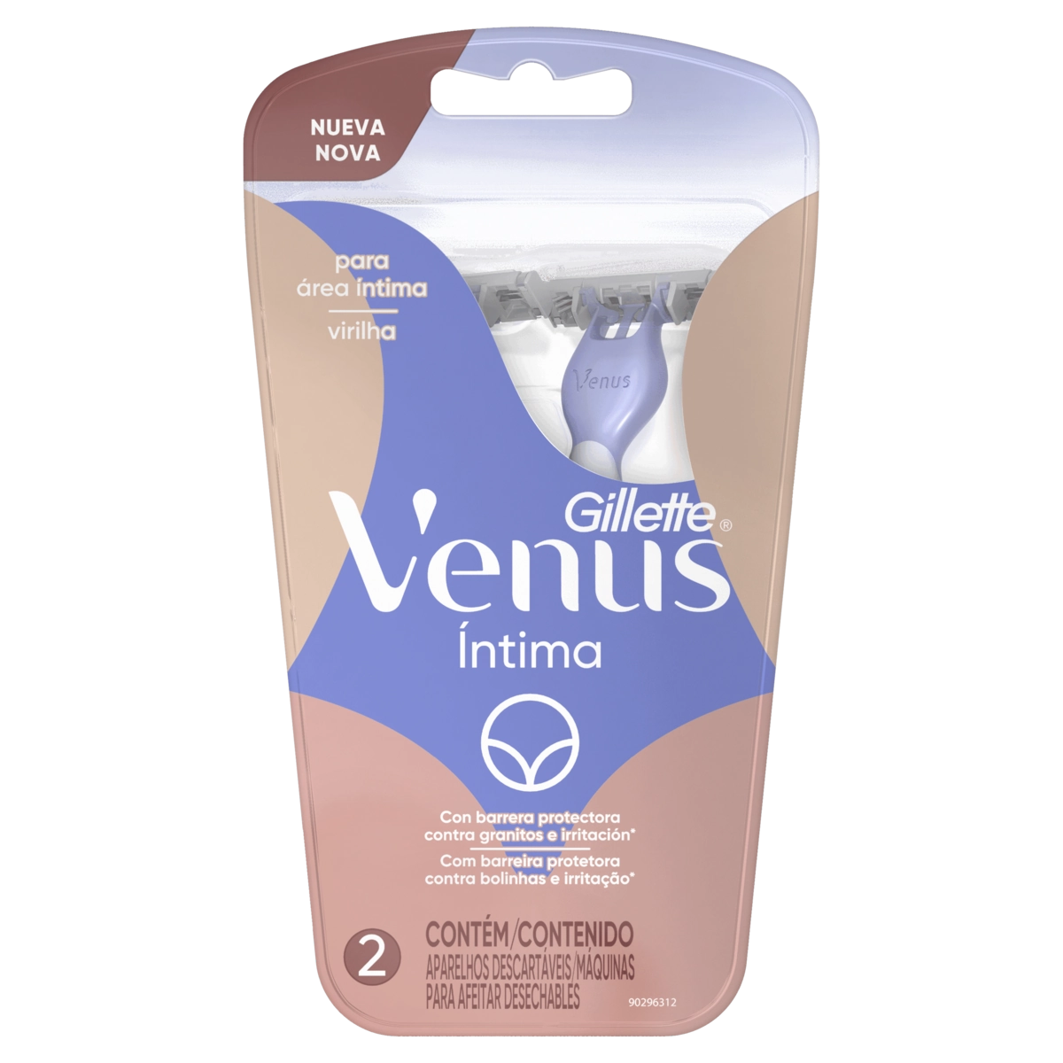 Aparelho Descartável Para Depilar Gillette Venus 2 Unidades