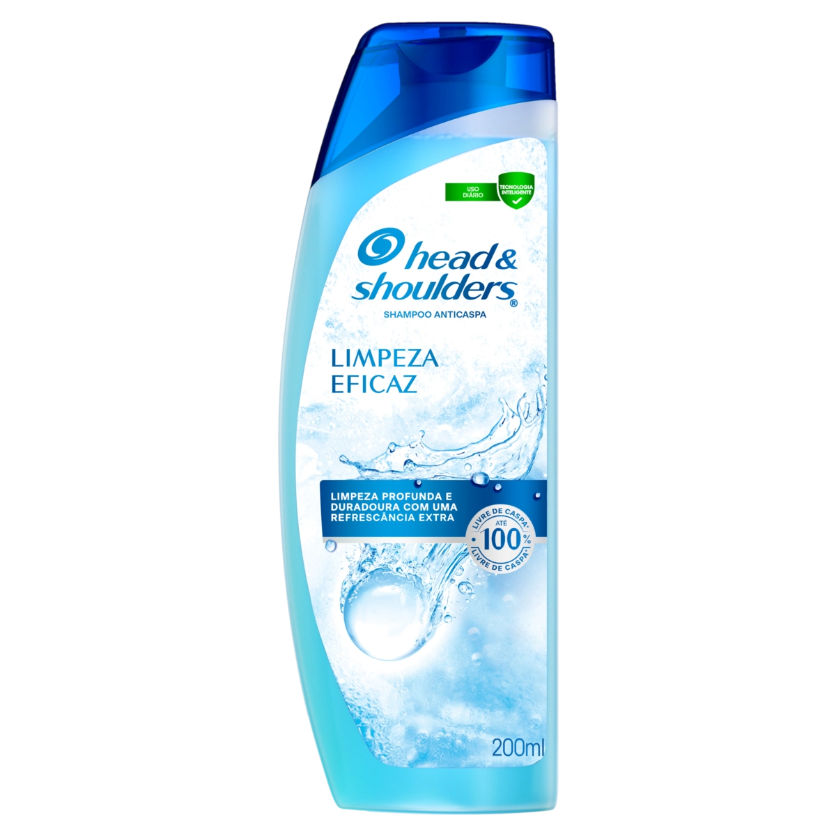 Shampoo Anticaspa Head Shoulders Limpeza Eficaz Frasco 200ml