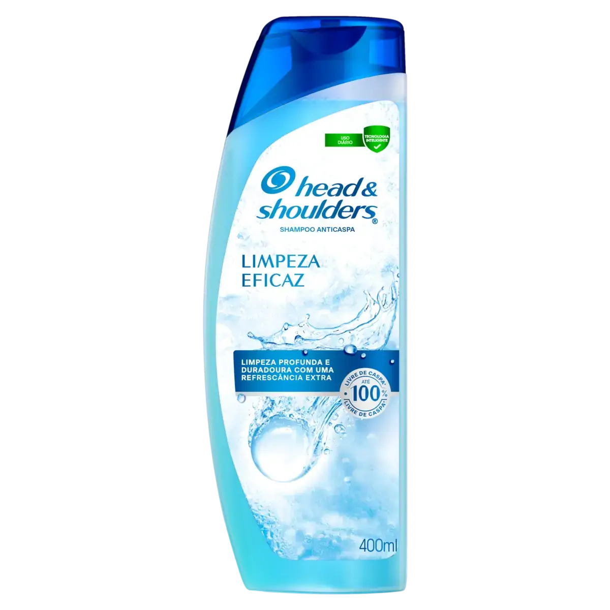 Shampoo Anticaspa Head Shoulders Limpeza Eficaz Frasco 400ml