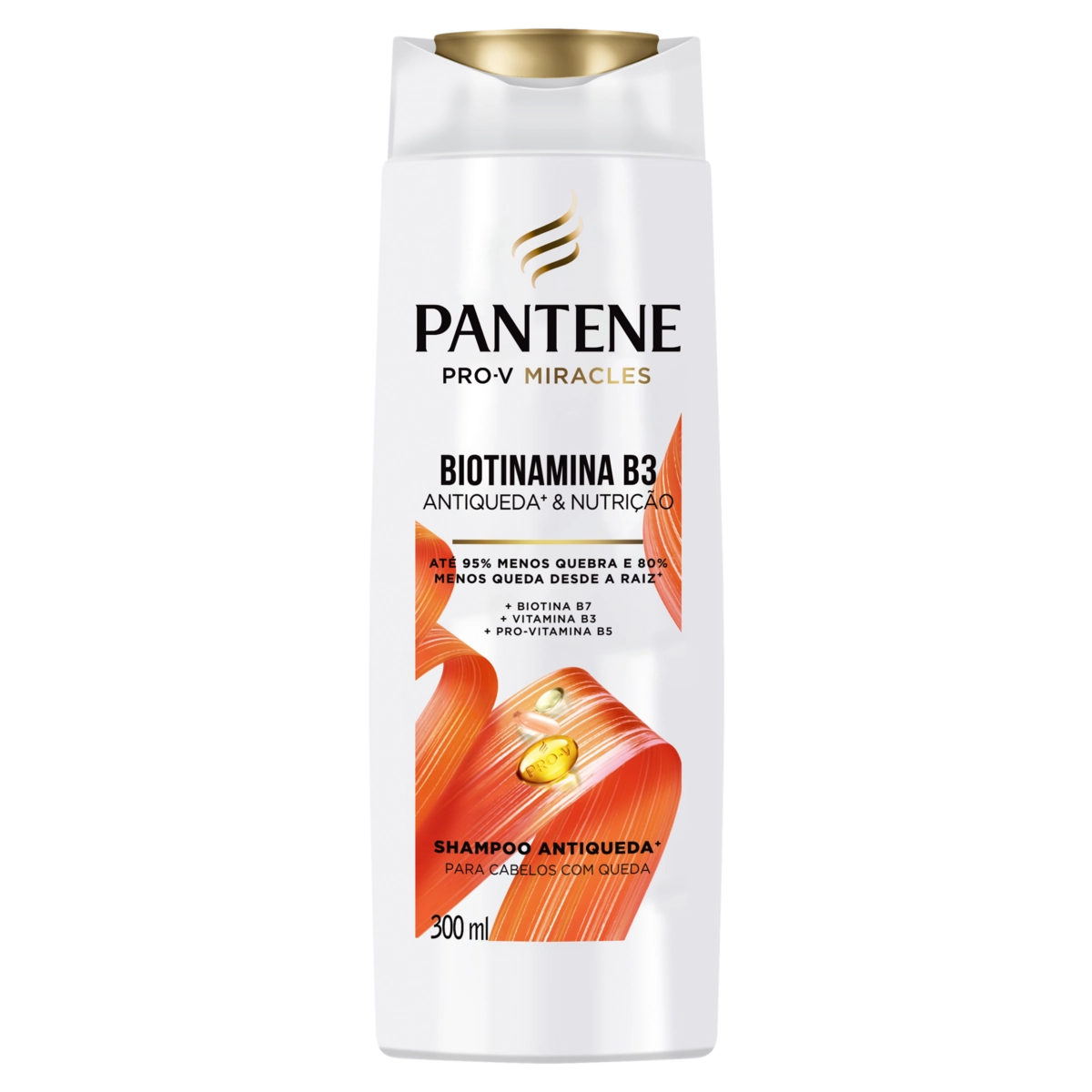 Shampoo Pantene Biotinamina B3 Antiqueda Nutrição Frasco 300ml