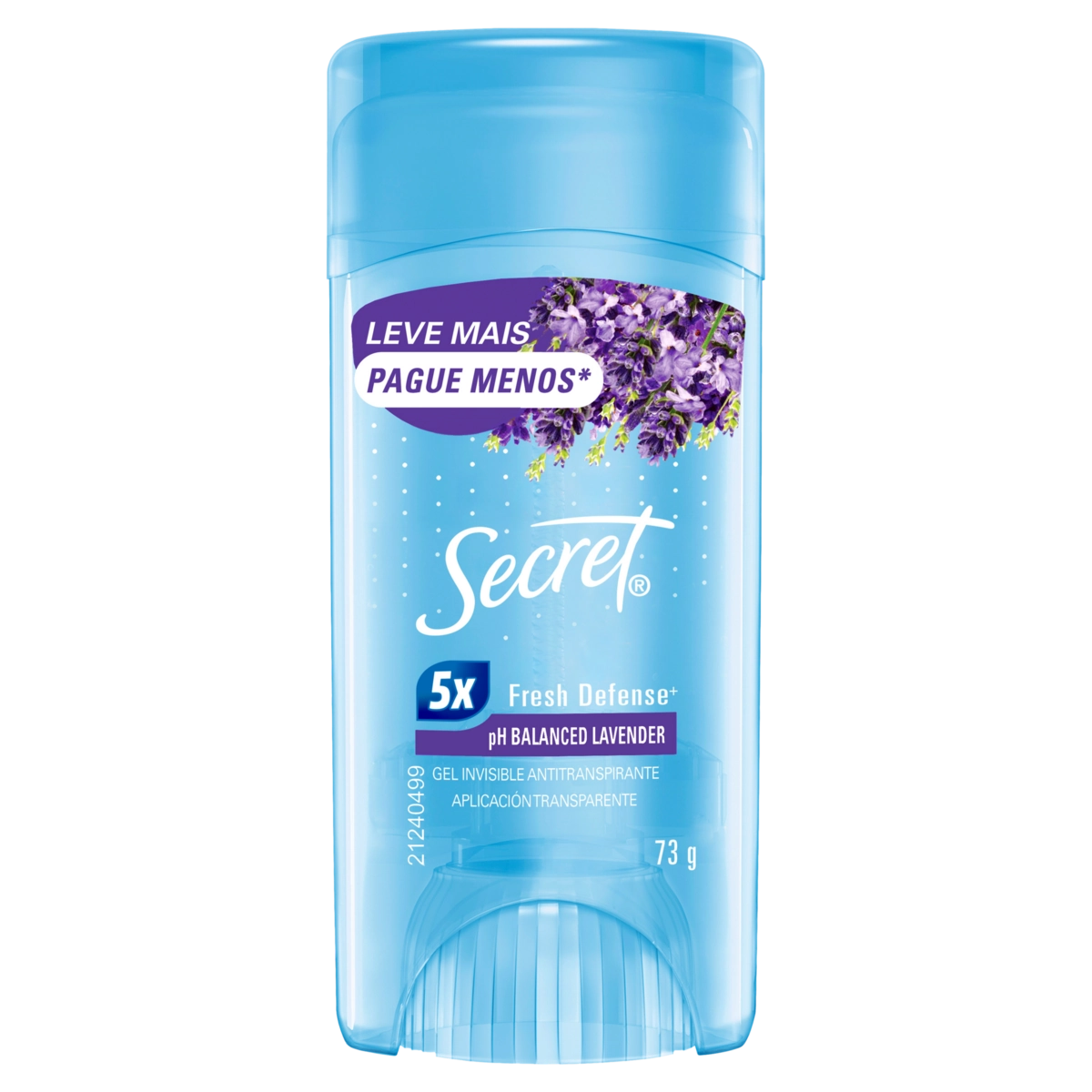 Antitranspirante Gel Lavender Secret 73g Leve Mais Pague Menos
