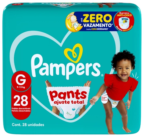 Fralda Desc Pampers Pants Ajuste Total G C/28