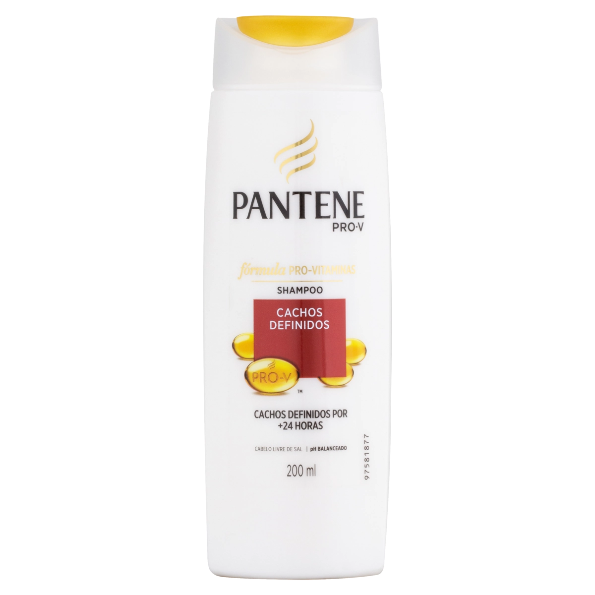 Shampoo Pantene Cachos Definidos Frasco 200ml
