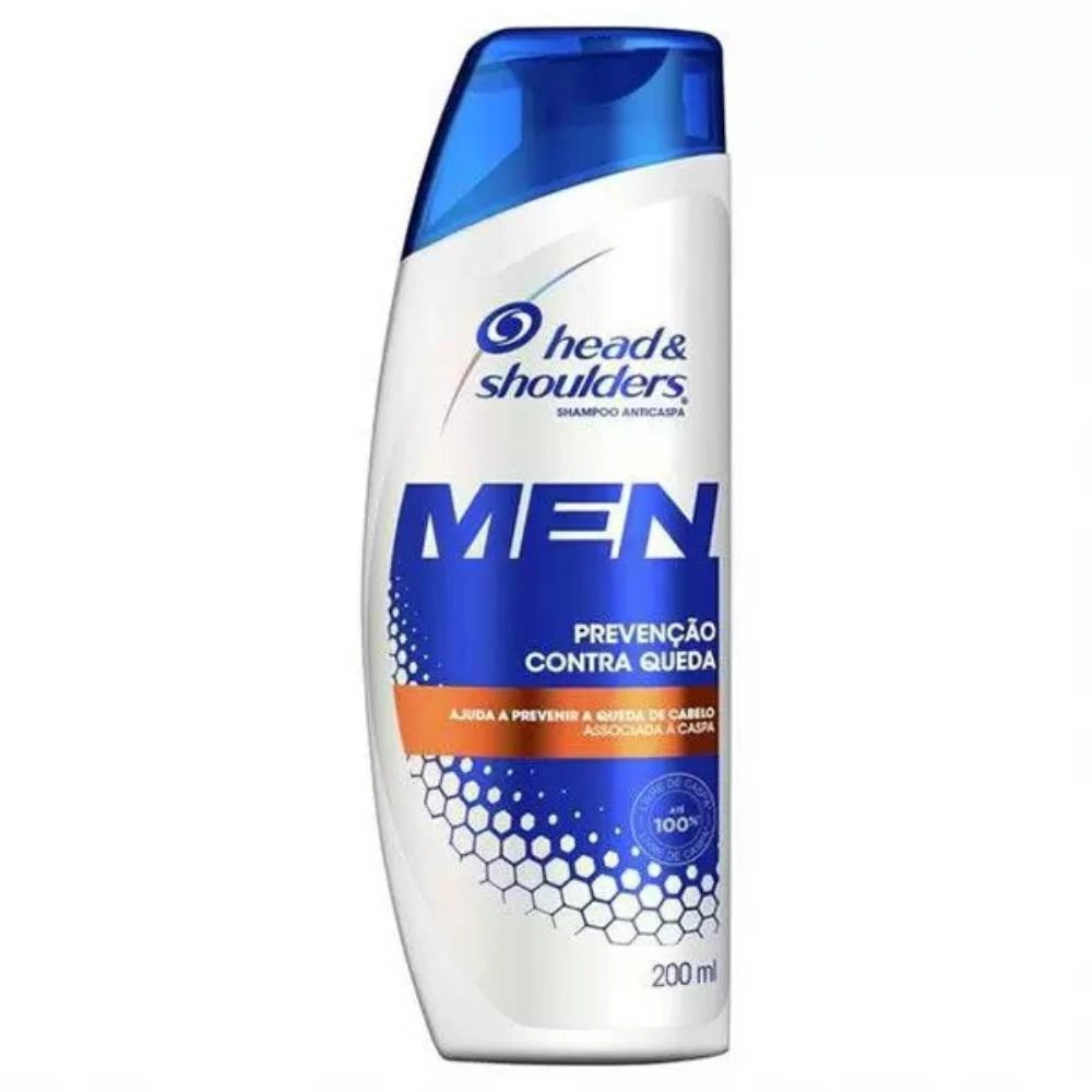 Shampoo Anticaspa E Antiqueda Head Shoulders Men Frasco 200ml