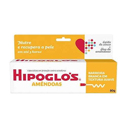 Creme Preventivo De Assaduras Amêndoas Hipoglós Caixa 80g Embalagem Econômica