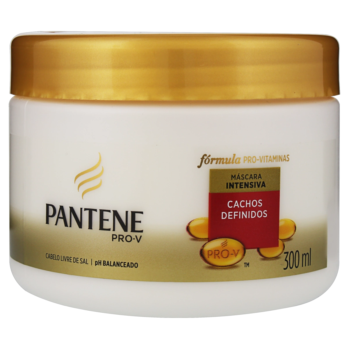 Máscara Pantene Cachos Definidos Pote 300ml