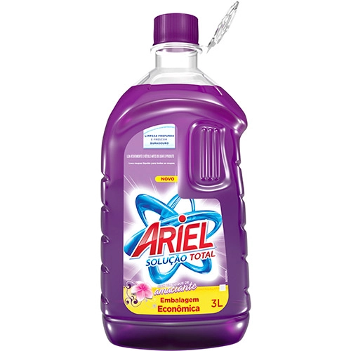 Lava Roupas Líquido Amaciante Ariel 3l