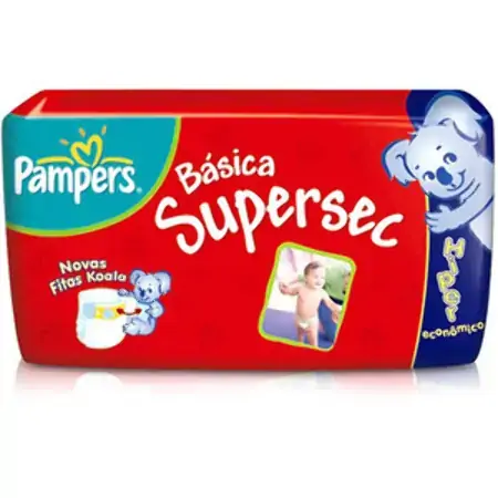 Pampers Supersec Xg Descartável 24 Unidades