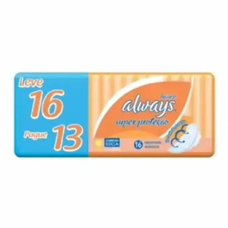 Always Básico Malha Seca 16 Unidades