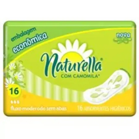 Naturella Diários Sem Abas 16 Unidades