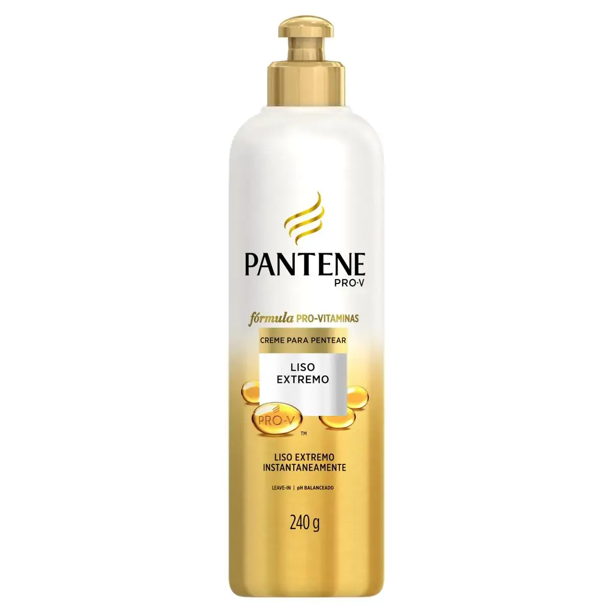 Creme Para Pentear Pantene Liso Extremo Frasco 240g