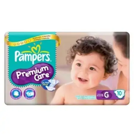 Pampers Premium Care G 10 Unidades
