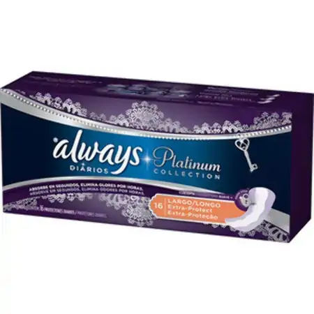 Absorvente Always C/16 Prot.d Platinum