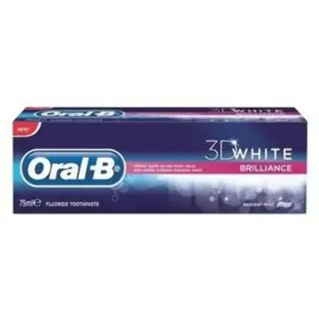Creme Dental Oral B 3d White C/3 Enxag 250ml