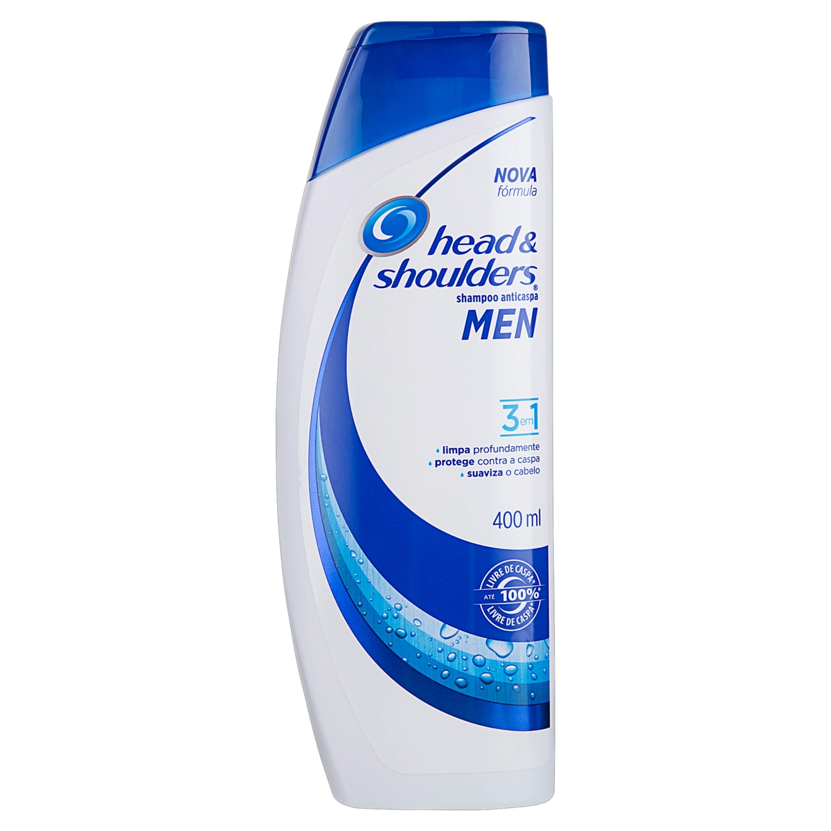Shampoo Anticaspa 3 Em 1 Head Shoulders Men Frasco 400ml