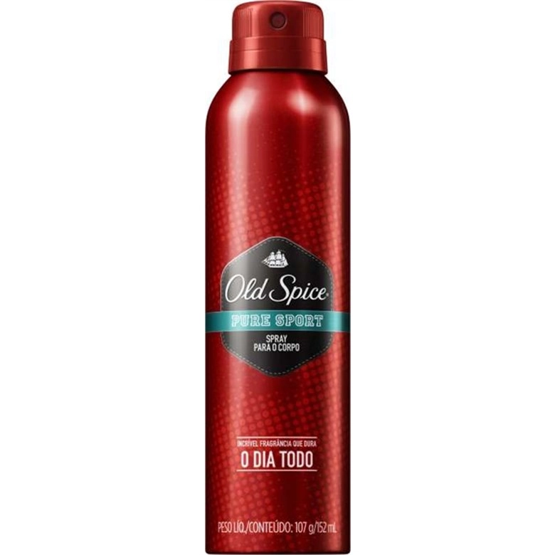 Desodorante Aerosol Old Spice 152ml Pure Sport Unit