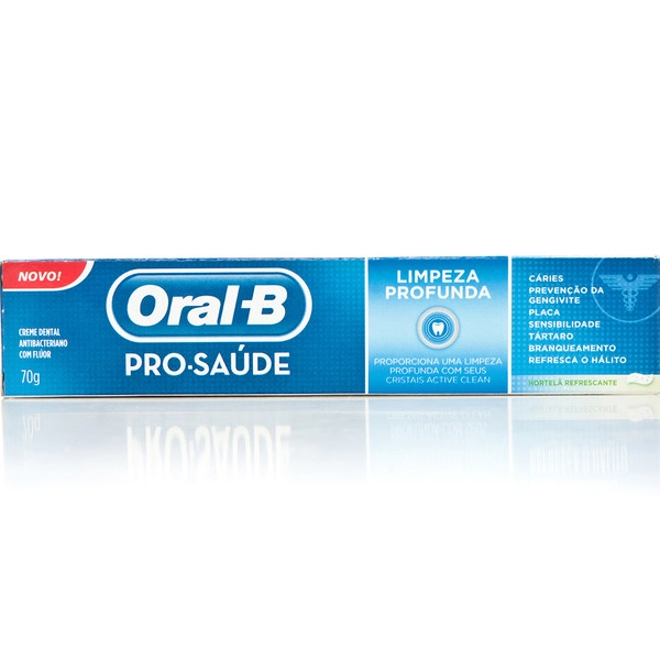 Oral B Pro Saúde Limpeza Profunda Hortelã