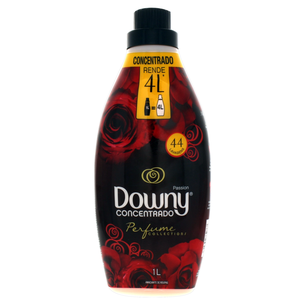 Amaciante De Roupa Concentrado Passion Downy Perfume Collections Frasco 1l