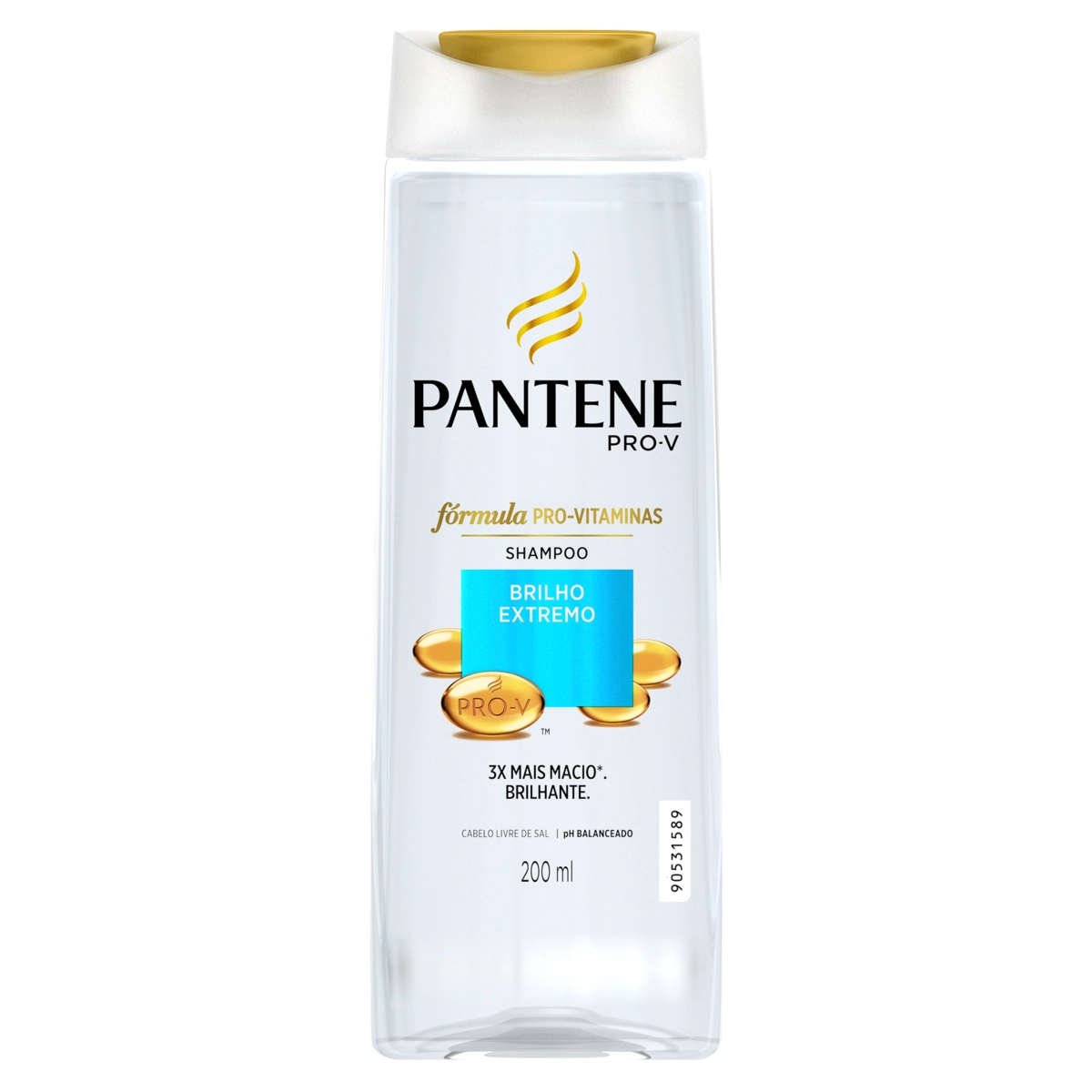 Shampoo Pantene Brilho Extremo Frasco 200ml