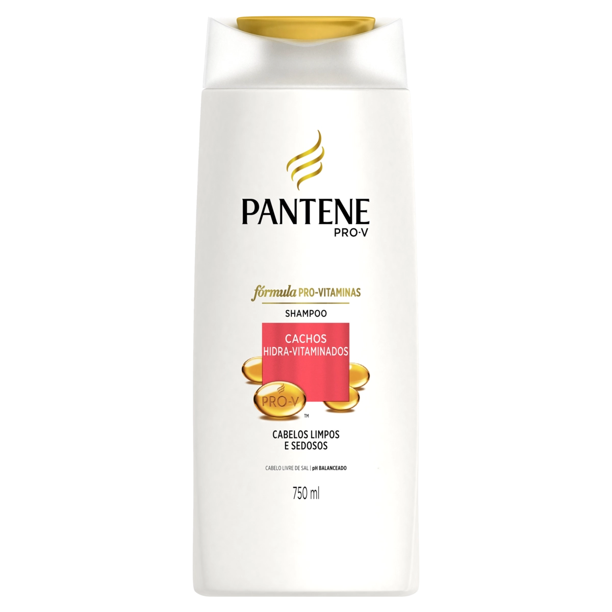 Shampoo Pantene Cachos Hidra Vitaminados Frasco 750ml