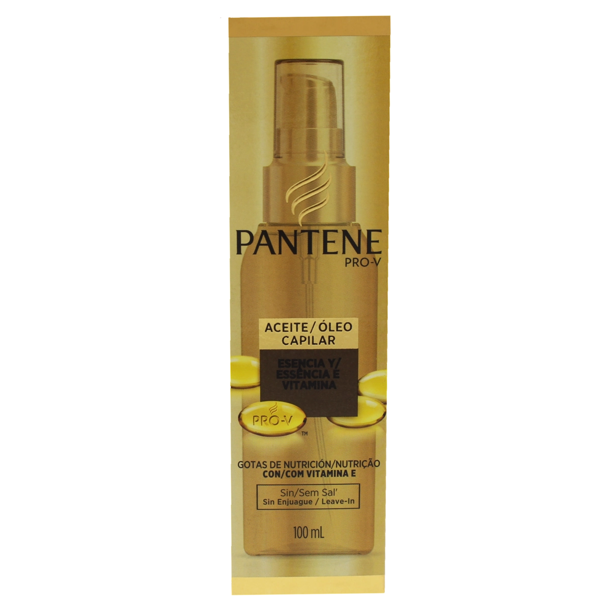 óleo Capilar Essência E Vitamina Pantene Caixa 100ml