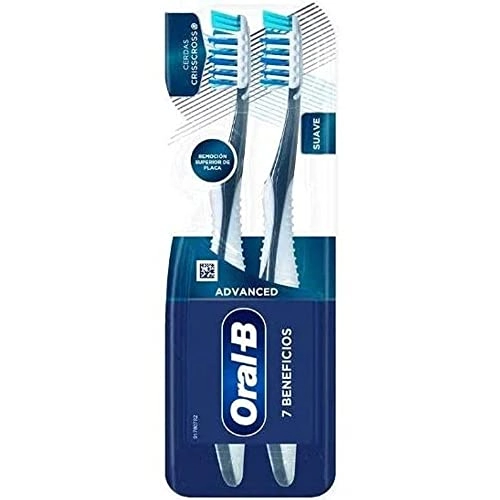 Escova Dental Macia Oral B Pro Saúde 7 Benefícios 2 Unidades