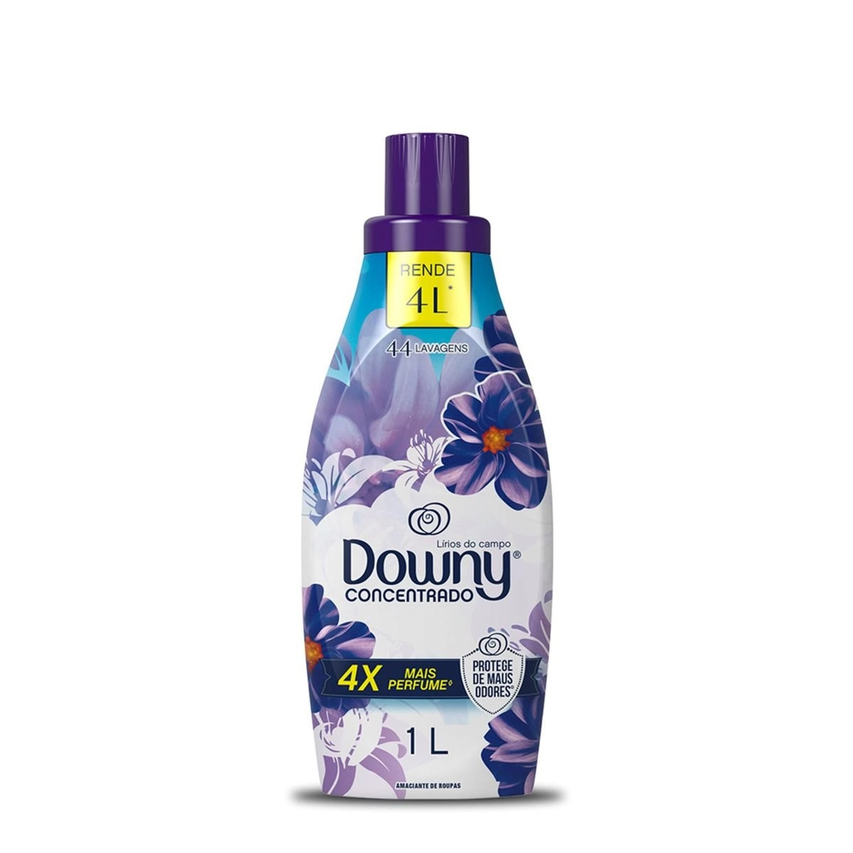 Amaciante De Roupa Concentrado Lírios Do Campo Downy Frasco 1l