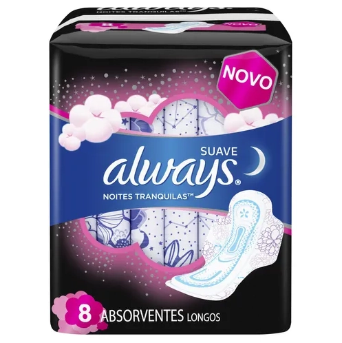 Absorvente Always Noites Tranquilas Secas
