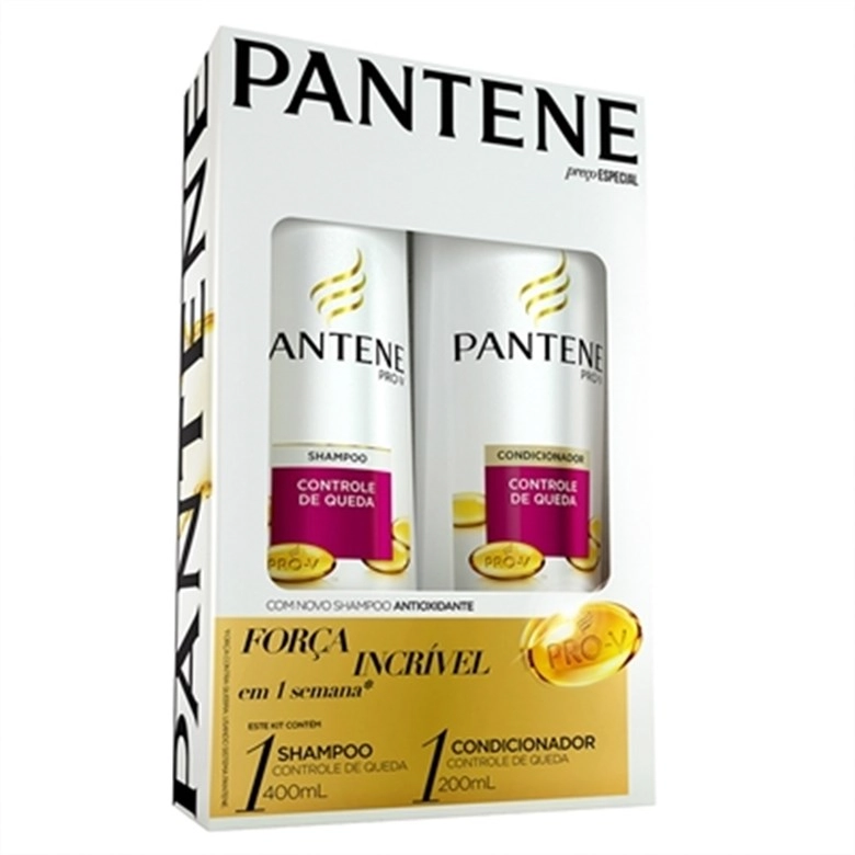 Kit Sh Co Pantene Controle De Queda Unit