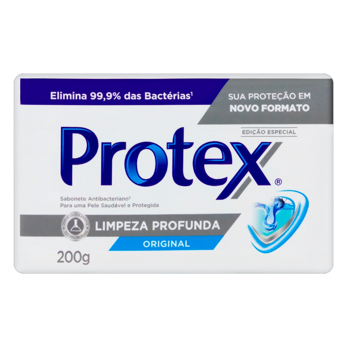 Sabonete Barra Antibacteriano Original Protex Limpeza Profunda Envoltório 200g