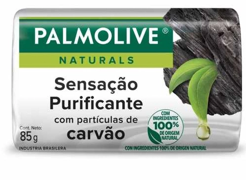 Sabonete Barra Frescor Purificante Palmolive Naturals Envoltório 85g