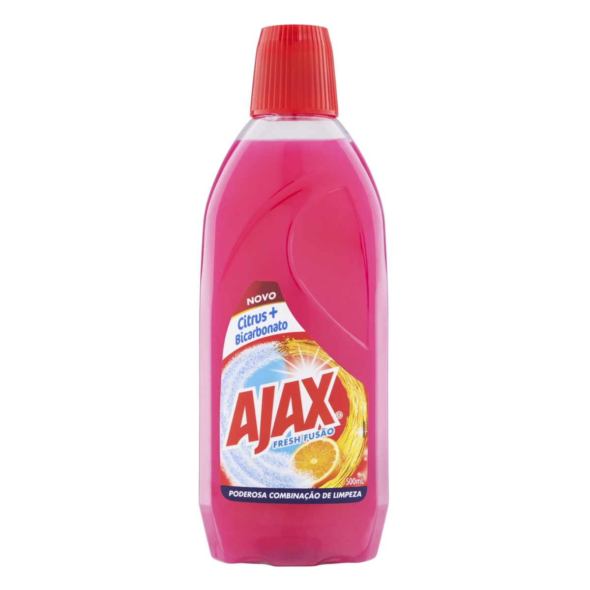 Limpador Uso Geral Citrus E Bicarbonato Ajax Fresh Fusão Frasco 500ml