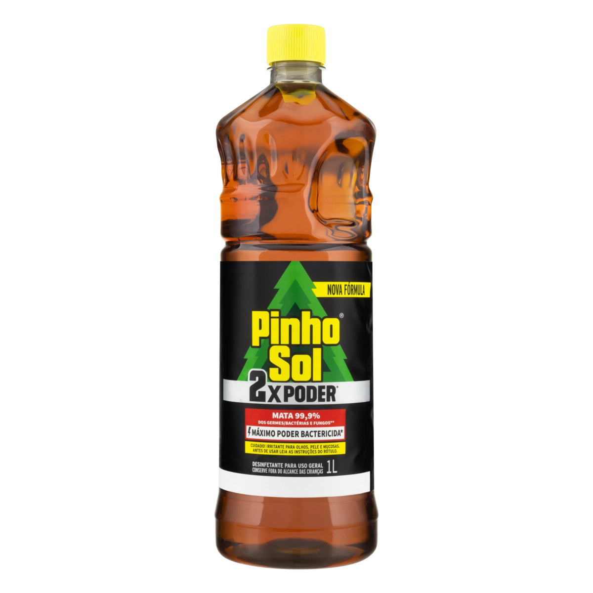 Desinfetante Uso Geral Pinho Sol 2x Poder Frasco 1l