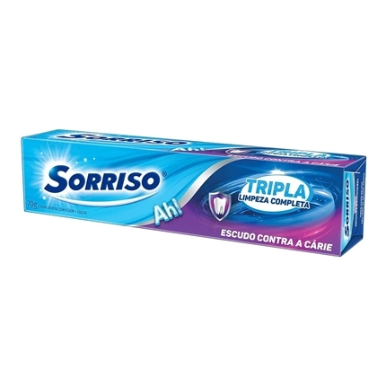 Creme Dental Sorriso Tripla Limpeza Completa Caixa 120g