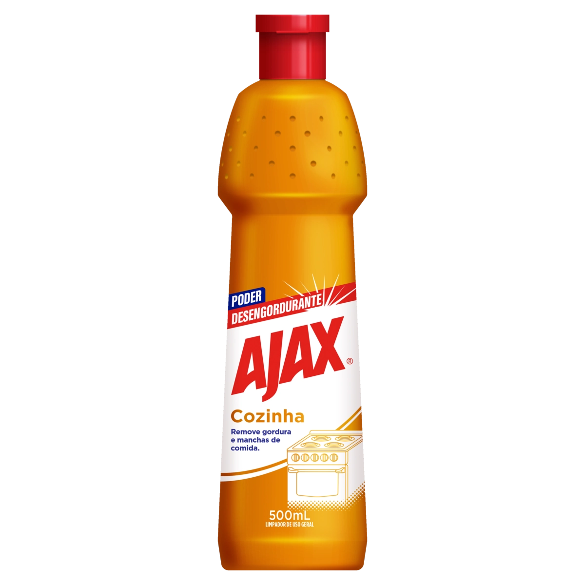Limpador Desengordurante Cozinha Ajax Squeeze 500ml
