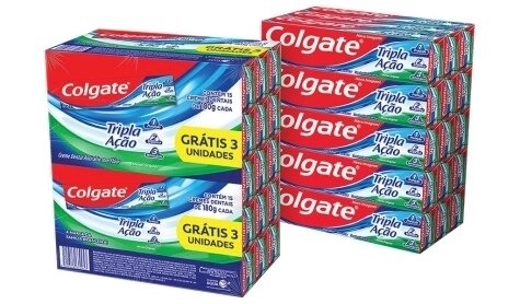Creme Dental Menta Original Colgate Tripla Ação Caixa 180g