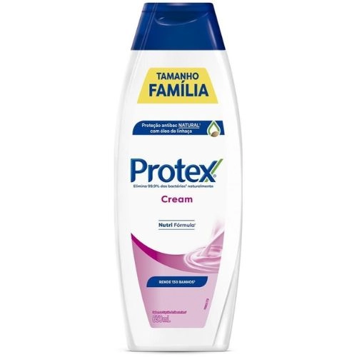 Sabonete Líquido Antibacteriano Protex Cream Frasco 650ml Tamanho Família