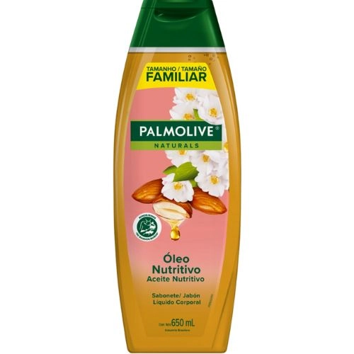 Sabonete Líquido óleo Nutritivo Palmolive Naturals Frasco 650ml Tamanho Família