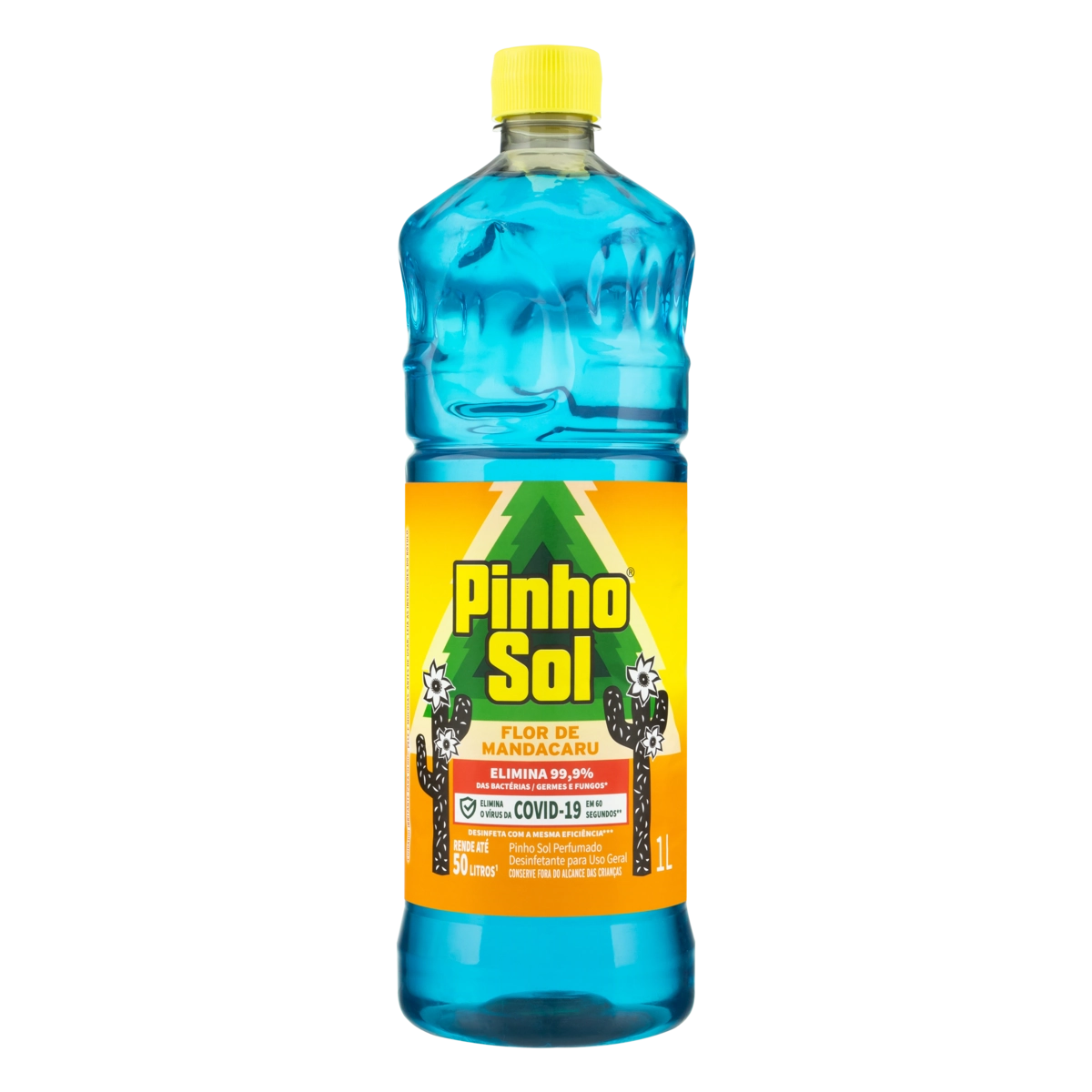 Desinfetante Uso Geral Flor De Mandacaru Pinho Sol Frasco 1l
